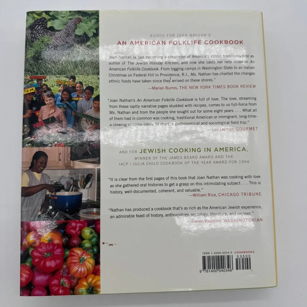 The New American Cooking Joan Nathan 280 Recipes First Edition Hardcover 2005